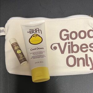 Sun Bum Cool Down Moisturizer - Yellow and White